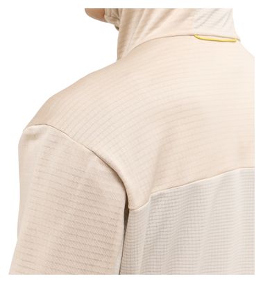 Forro polar Haglöfs L.I.M Mid Fast II Hood Beige Hombre