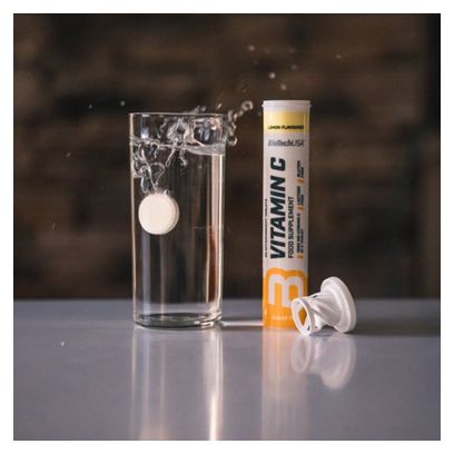 Vitamin C Effervescent (20 Tabs) - Biotech Usa - Vitamine C