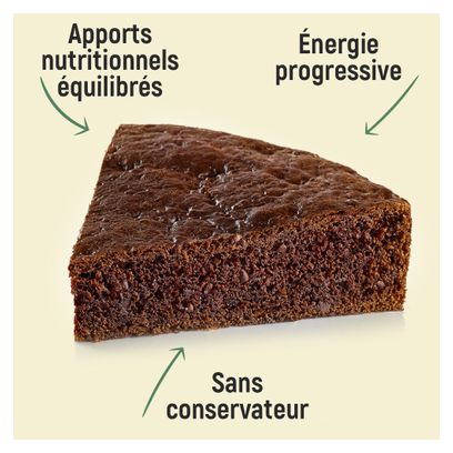 Gâteau énergétique Overstims Gatosport Chocolat/Pépites de chocolat - 400g