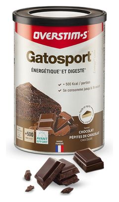 Gâteau énergétique Overstims Gatosport Chocolat/Pépites de chocolat - 400g
