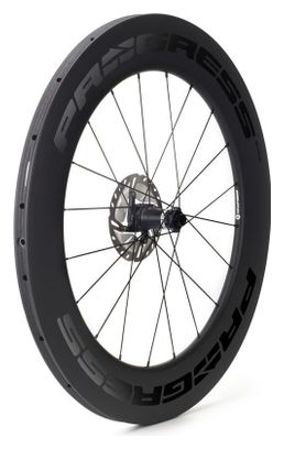 Paire de roues Progress Space Disc Noir | 12x100/12x142 mm | Center Lock | Shimano