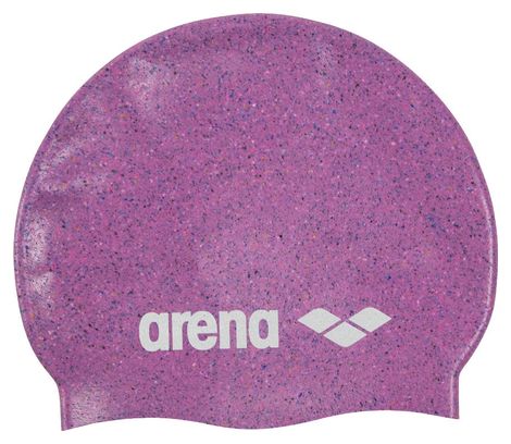 Arena Silicone Junior Cap Pink