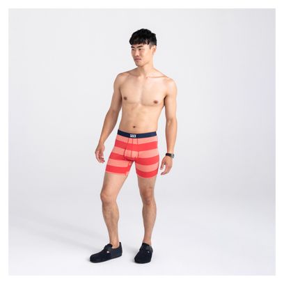 Boxer Saxx Ultra Super Soft Brief Fly (X2) Red Navy