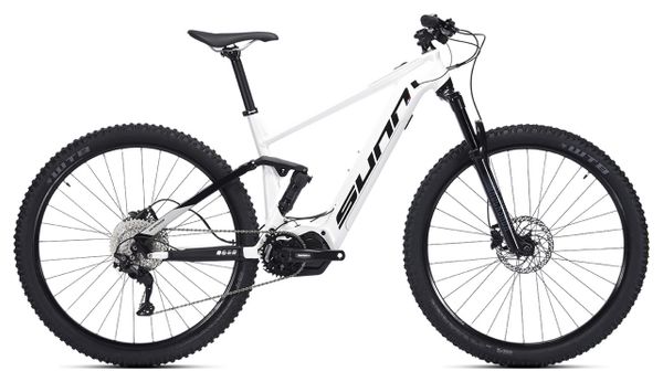 VTT Électrique Tout-Suspendu Sunn Gordon S2 Shimano Deore 10V 29'' 500 Wh Blanc