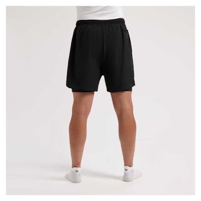 Short 2-en-1 Rogelli Essential Noir Homme