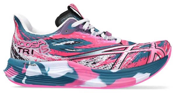 Asics Noosa Tri 15 Running Shoes Pink Blue Women's