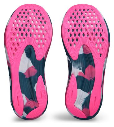 Running Shoes Asics Noosa Tri 15 Rose Bleu Femme
