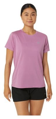 Maillot manches courtes Femme Asics Core Run Rose