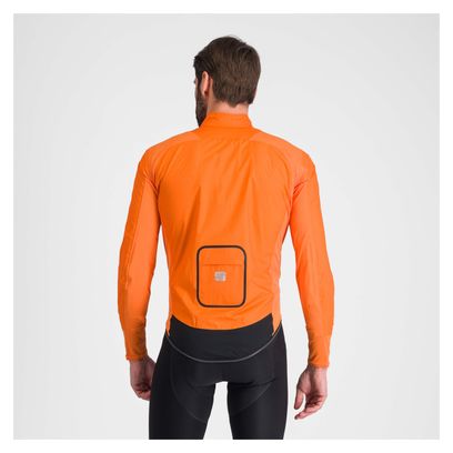 Sportful Hot Pack No Rain Orange Long Sleeve Jacket