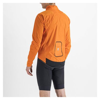Sportful Hot Pack No Rain Orange Long Sleeve Jacket