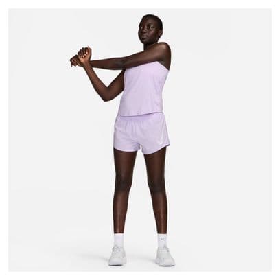 Short Nike One Violet Femme