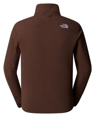 The North Face 100 Glacier Full Zip Polare Marrone