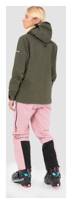 Pantaloni hardshell da donna Salewa Sella 3L Rosa