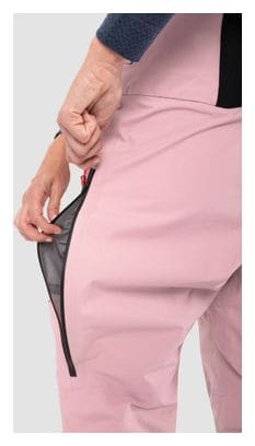 Pantaloni hardshell da donna Salewa Sella 3L Rosa