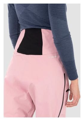 Pantaloni hardshell da donna Salewa Sella 3L Rosa