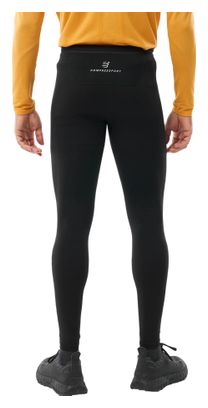 Compressport Winter Run Men's Black Long Tights
