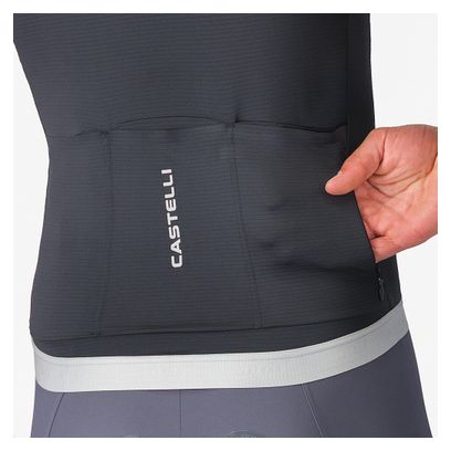 Maglia a maniche corte Castelli Espresso 2 nera da uomo