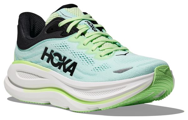 Chaussures Running Hoka Bondi 9 Vert/Noir Homme