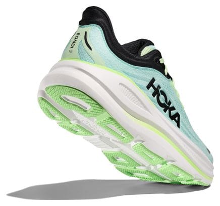 Chaussures Running Hoka Bondi 9 Vert/Noir Homme