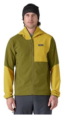 Patagonia R1 TechFace Hoody Green Heren Fleec