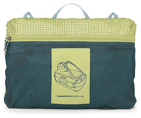 Borsa da viaggio Osprey Transporter Duffel 40 Giallo/Verde