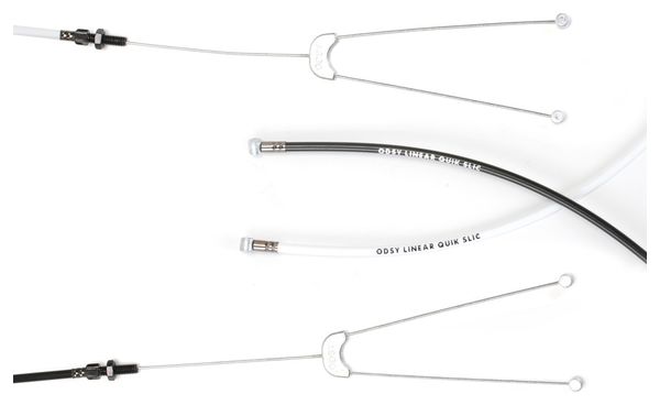 Cable ODYSSEY Quick Slick corto Blanco