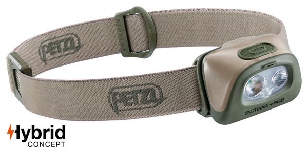 Lampe Frontale Petzl Tactikka +RGB Beige