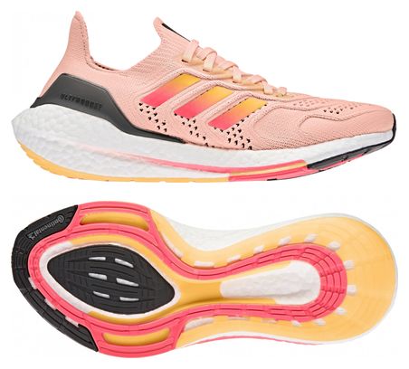 Adidas UltraBoost 22 Heat Ready Rosa Naranja Mujer Zapatillas Running