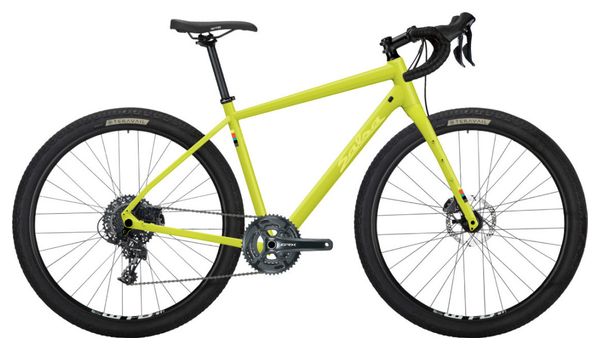 Bici da ghiaia Salsa Journeyer GRX 600 Shimano GRX 11V 650b verde
