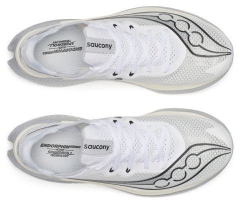 Scarpe da corsa Saucony Endorphin Pro 5 bianche da uomo