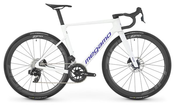 Bicicletta da strada Megamo Pulse 07 SLR Sram Rival AXS 12V 700 mm Bianca 2026