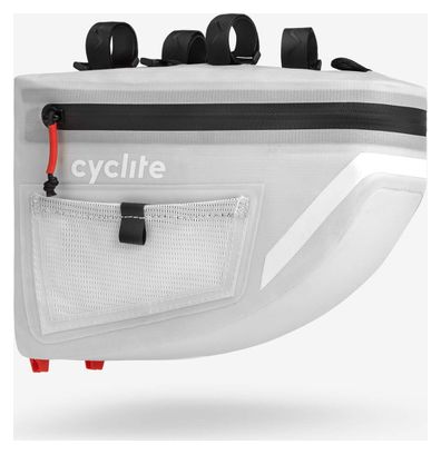 Sacoche de Guidon Cyclite Handlebar Aero Bag / 02 | 4.9 L | Gris Clair