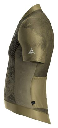 Adicta Lab Valent V3 Jersey met korte mouwen Olijfgroen / Zwart