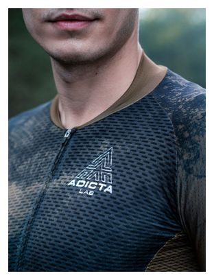 Adicta Lab Valent V3 Jersey met korte mouwen Olijfgroen / Zwart