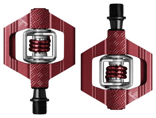 Paar CRANKBROTHERS CANDY 3 Pedalen Rood