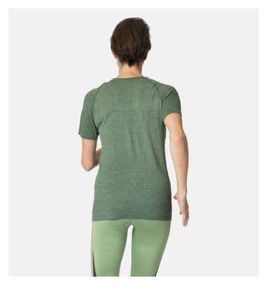 Odlo Essential Seamless Short Sleeve Shirt Women Khaki