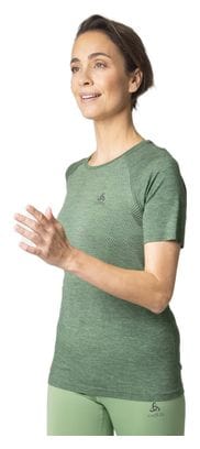 Odlo Essential Seamless Women's Short Sleeve Jersey Khaki