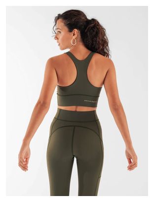 Circle Level Up Bra Khaki Green