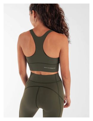 Circle Level Up Bra Khaki Green