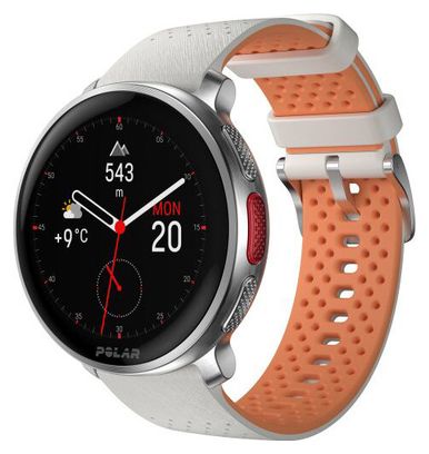 Montre GPS Polar Vantage V3 Blanc Orange