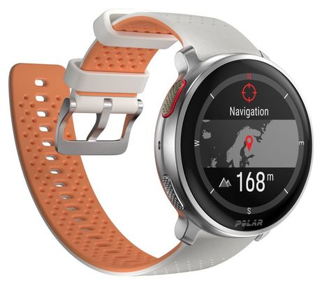 Polar Vantage V3 GPS Watch White Orange