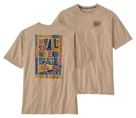 Patagonia We All Need Pocket T-Shirt Beige