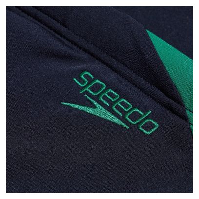 Costume da bagno Speedo HyperBoom Splice Navy/Green 80 cm