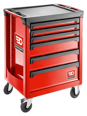 FACOM Servante ROLL M3 6 Tiroirs Rouge - ROLL.6M3APF