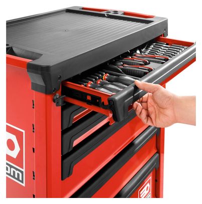 FACOM Servante ROLL M3 6 Tiroirs Rouge - ROLL.6M3APF