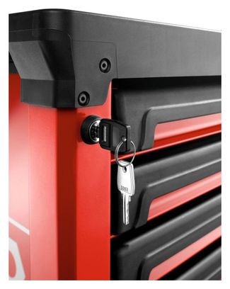 FACOM Servante ROLL M3 6 Tiroirs Rouge - ROLL.6M3APF