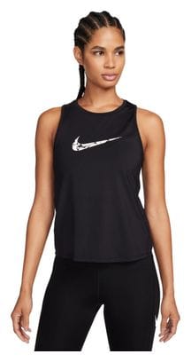 Camiseta de tirantes negra Nike One para mujer