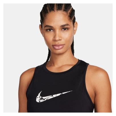 Camiseta de tirantes negra Nike One para mujer