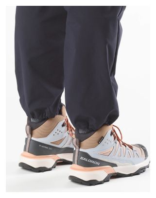 Salomon X Ultra 360 Mid GTX Hiking Shoes, Blue/Brown, Women's