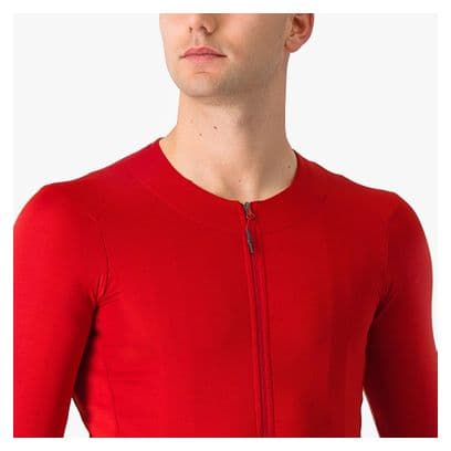Castelli Fly Long Sleeve Jersey Red
